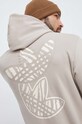 adidas Originals hanorac de bumbac IL5191 bej