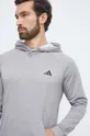 szürke adidas Performance edzős pulóver