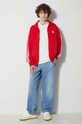 adidas Originals felpa IJ7060 rosso SS24