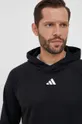 fekete adidas Performance edzős pulóver Train Icons