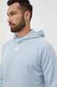adidas Performance bluza treningowa Train Icons niebieski IJ8117