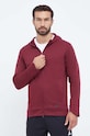 Тренувальна кофта adidas Performance Base з капюшоном бордо IB3485