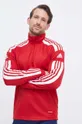 czerwony adidas Performance bluza treningowa Squadra 21