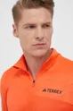 oranžová Športová mikina adidas TERREX Multi