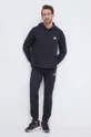 adidas Performance edzős pulóver fekete