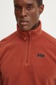 Helly Hansen bluza sportowa Daybreaker brązowy 50844