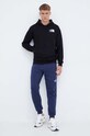 The North Face bluza bawełniana NF0A853ZJK31 czarny AW23
