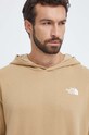 The North Face bluza bawełniana beżowy NF0A8547LK51