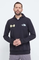 The North Face sportos pulóver Tekno Logo Jelentős anyag: 91% poliészter, 9% elasztán Zseb beles: 91% poliészter, 9% elasztán Szegély: 98% poliészter, 2% elasztán