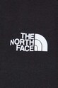 The North Face pamut melegítőfelső NF0A2ZWUO4M1 fekete