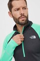 The North Face bluza sportowa wzorzyste zielony NF0A7SXPOSC1