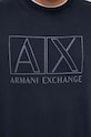 Кофта Armani Exchange 6RZMHJ.ZJDJZ темно-синій