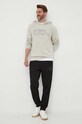 Bavlnená mikina Armani Exchange 6RZMBB.ZJBWZ béžová AW23