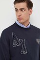 Armani Exchange felső sötétkék 6RZMJE.ZJDPZ