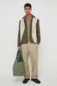 Les Deux sweter wełniany LDM310094 beżowy AW23