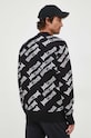 Odzież Just Cavalli sweter 75OAFM05.CM42N czarny