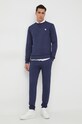 Βαμβακερή μπλούζα North Sails 691158 σκούρο μπλε AW23