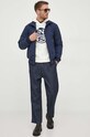 Βαμβακερή μπλούζα North Sails 691161 μπεζ AW23