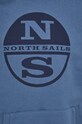 Бавовняна кофта North Sails 691161 блакитний