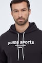 Puma hanorac de bumbac negru 621322