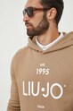 Liu Jo bluza beżowy M223P203ESTHOODIE