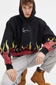 Karl Kani bluza z kapturem czarny 6021649