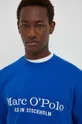 μπλε Βαμβακερή μπλούζα Marc O'Polo