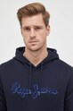 Памучен суичър Pepe Jeans Ryan тъмносин PM582328.594