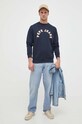Pepe Jeans bluza bawełniana Westend PM582524.594 granatowy AW23