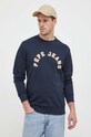 Pepe Jeans bluza bawełniana Westend granatowy PM582524.594