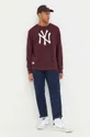 New Era sweatshirt NEW YORK YANKEES maroon