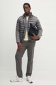 Βαμβακερή ζακέτα Gant 8030164 γκρί AW24