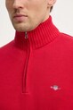 Gant sweter bawełniany 8030170 czerwony