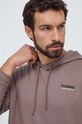 Hummel bluza bawełniana brązowy 221312