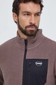 Hummel hanorac fleece maro 221432