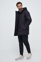 BOSS Green sweter z domieszką wełny BOSS GREEN 50498559 czarny AW24