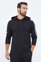 Michael Kors bluză lounge imprimeu negru 6F35H13081