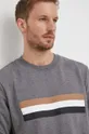 siva Bombažen pulover BOSS