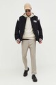 Tommy Jeans bluza bawełniana DM0DM17781 beżowy AW23