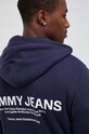 Tommy Jeans bluza bawełniana DM0DM17781 granatowy