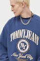 Хлопковая кофта Tommy Jeans тёмно-синий DM0DM17798