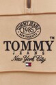 Βαμβακερή μπλούζα Tommy Jeans DM0DM17800 μπεζ