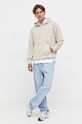 Tommy Jeans bluza bawełniana DM0DM17809 beżowy AW23