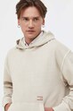 Tommy Jeans bluza bawełniana beżowy DM0DM17809