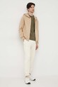 Trussardi bluza bawełniana 52F00332.1T006303 beżowy AW23