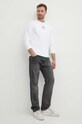 Lacoste bluza bawełniana SH1156 biały AW23