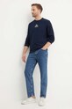 Lacoste hanorac de bumbac SH1156 bleumarin AW23
