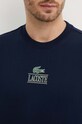 Lacoste hanorac de bumbac bleumarin SH1156