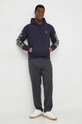 Lacoste hanorac de bumbac SH1323 bleumarin AW23