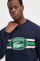Bavlněná mikina Lacoste námořnická modř SH1420
